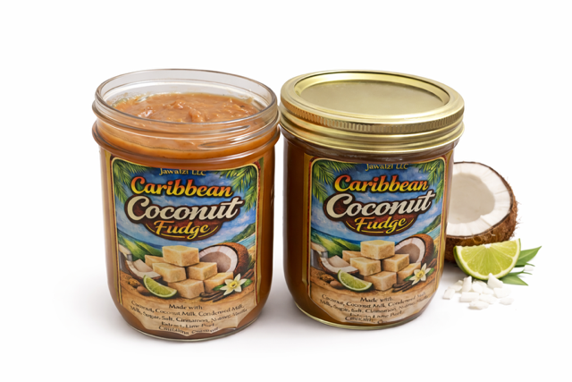 Caribbean Coconut Fudge