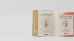 3X Lightening Soap(3 Bars) Clear acne scars, Eliminates Pimples and Blackheads, and Hydrating.